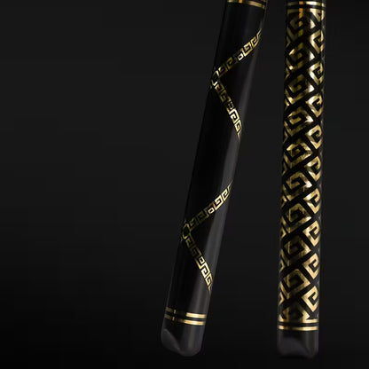 6pcs Soft-Bristle Toothbrush Set – Black & Gold Travel Gift Box Edition