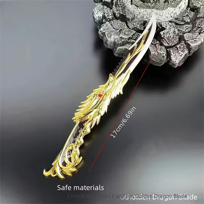 Deluxe M416 Metal Rifle Set – 9.45” Collectible with Dagger & Display Stand