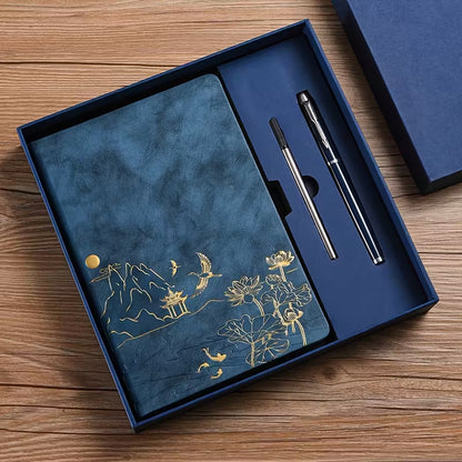 A5 Notebook Gift Set with Pen & Refill – 100 Pages
