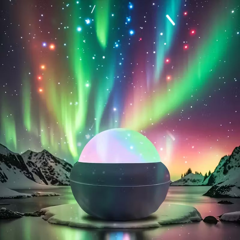 Aurora Magic Ball Light – USB & Remote Color-Changing Ambient Lamp