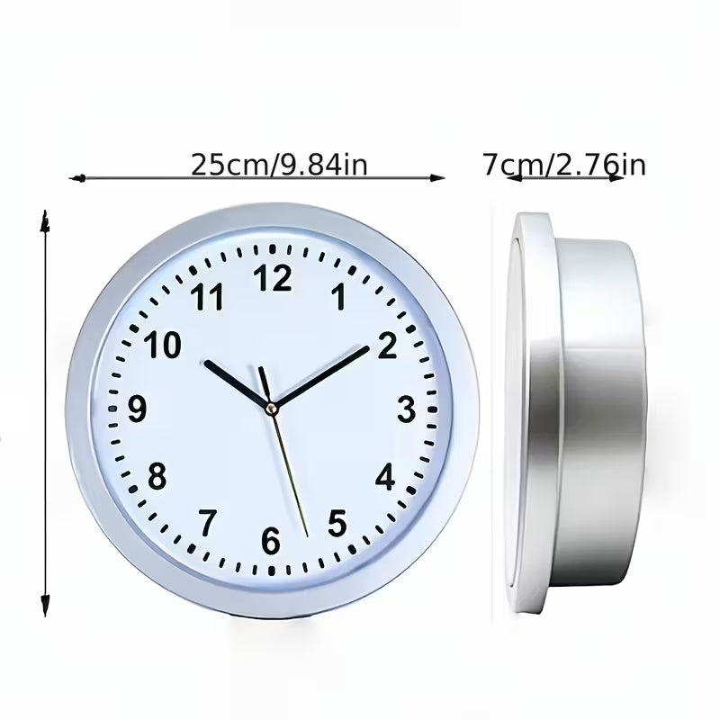 Silent Wall Clock Safe – Hidden Combination Lock Storage for Cash & Valuables