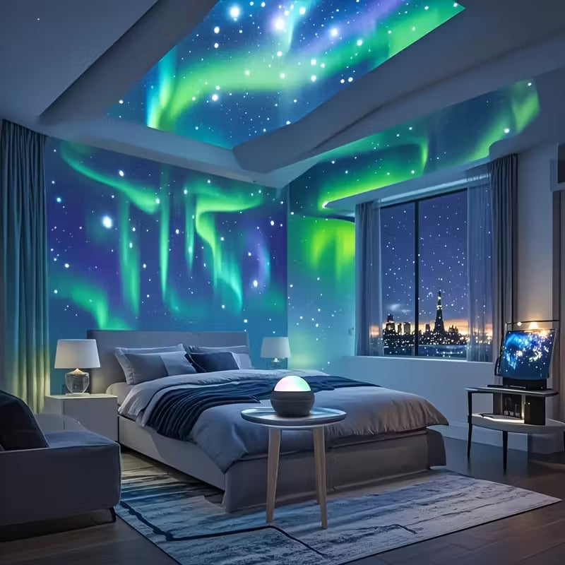 Aurora Magic Ball Light – USB & Remote Color-Changing Ambient Lamp