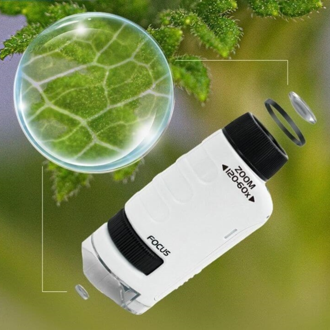 Portable Microscope for Kids - MicroPocket by Canadienkids™